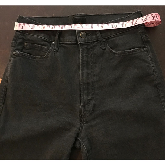 Mother Stunner Zip Ankle Step Fray Not Guilty Wash Jeans - Size 26 - Picture 10 of 13